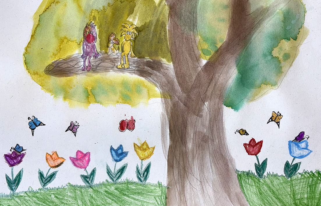 Mimó és Csipek - A nagy diófa