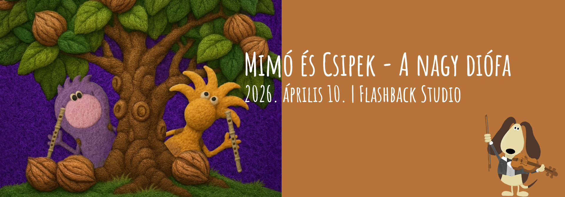 Mimó és Csipek - A nagy diófa