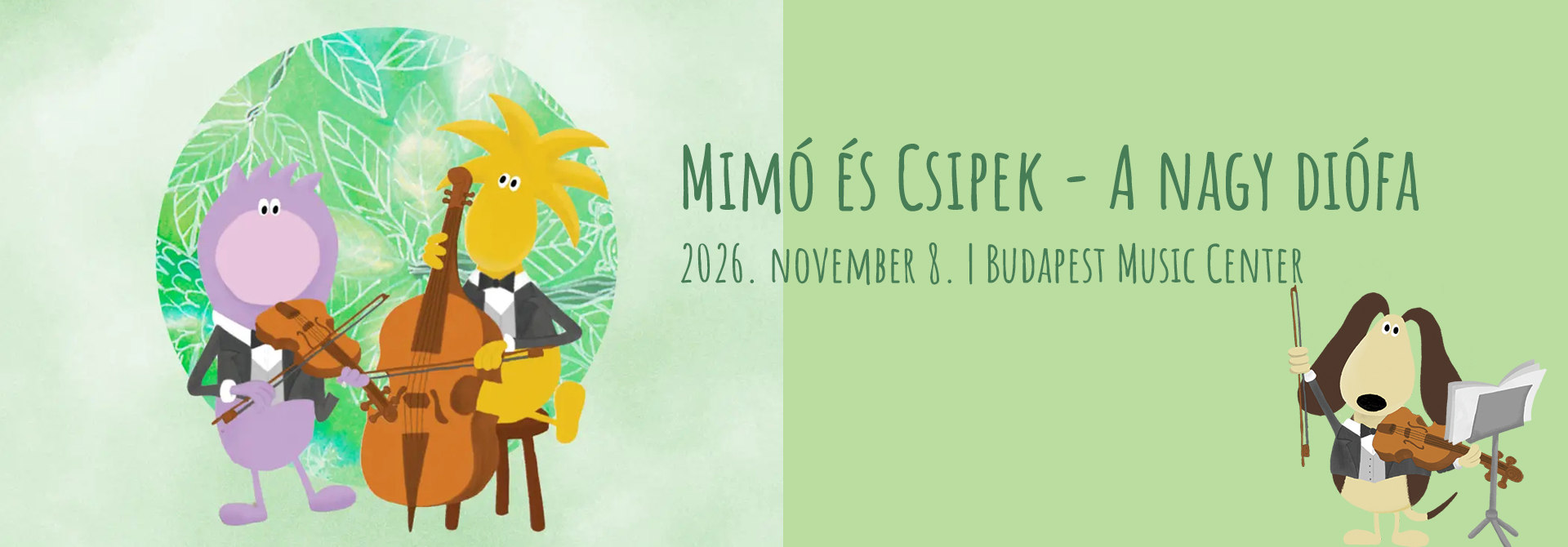 Mimó és Csipek - A nagy diófa